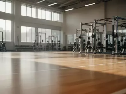 Ein minimalistisch gestalteter Fitnessraum mit hochwertigen Trainingsgeräten und natürlichem Lichteinfall. - Foto: über boerse-global.de