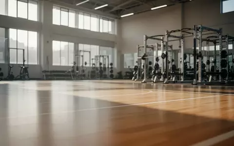 Ein minimalistisch gestalteter Fitnessraum mit hochwertigen Trainingsgeräten und natürlichem Lichteinfall. - Foto: über boerse-global.de