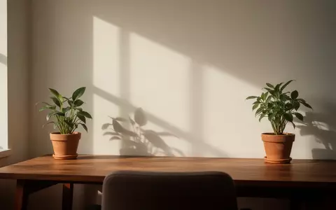 Ein minimalistischer Schreibtisch in einem sonnendurchfluteten Raum symbolisiert langfristige finanzielle Vorsorge. - Foto: über boerse-global.de