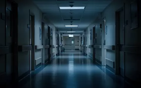 Ein leerer, ruhig beleuchteter Krankenhausflur bei Nacht, der die Atmosphäre der Arbeitsumgebung in einer Klinik darstellt. - Foto: über boerse-global.de