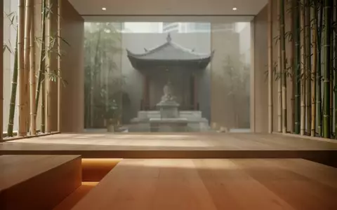 Minimalistisch gestalteter Innenraum eines Wellness-Zentrums mit Holzelementen und ruhiger Atmosphäre. - Foto: über boerse-global.de