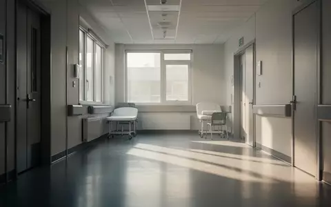 Ein minimalistisch gestalteter, leerer Flur mit natürlichem Lichteinfall, der eine ruhige und sachliche Atmosphäre vermittelt. - Foto: über boerse-global.de