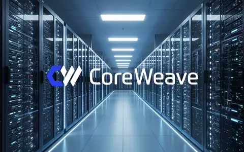 Modernes Rechenzentrum mit leuchtenden Server-Racks als Symbol für digitale Infrastruktur und Cloud-Computing. - Foto: über boerse-global.de
