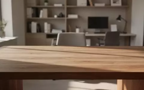 Ein minimalistischer, aufgeräumter Schreibtisch in einem hellen Arbeitszimmer mit weichem Tageslicht. - Foto: über boerse-global.de