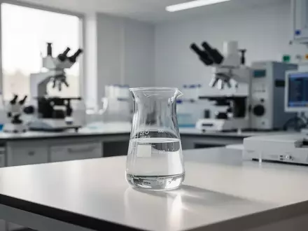 Ein minimalistisches, helles Labor mit medizinischen Geräten in einer sauberen, professionellen Umgebung. - Foto: über boerse-global.de