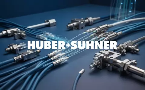 Abstrakte Darstellung von Glasfaser- und Verbindungstechnik in einem professionellen industriellen Umfeld. - Foto: über boerse-global.de