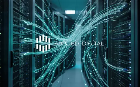 Moderne Rechenzentrumsinfrastruktur mit leuchtenden Glasfaserkabeln und Server-Racks als Symbol für digitales Wachstum - Foto: über boerse-global.de