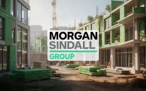 Moderne Baustelle mit Fokus auf nachhaltige Materialien und klimaneutrale Architektur. - Foto: über boerse-global.de