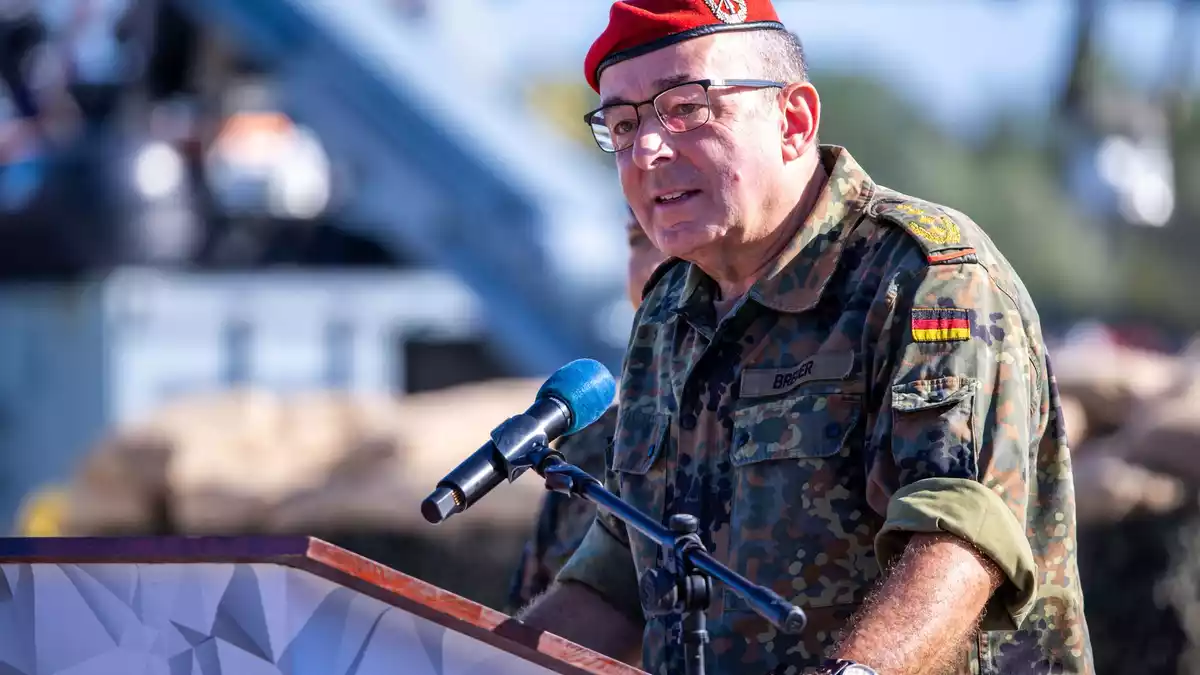 Generalinspekteur Carsten Breuer wurde zum Vorsitzenden des Nato-Militärausschusses gewählt. (Archivbild) - Bild: Jens Büttner/dpa