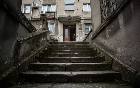 Steile Betontreppe vor einem Hauseingang als Symbol für bauliche Barrieren im öffentlichen Raum. - Foto: über boerse-global.de