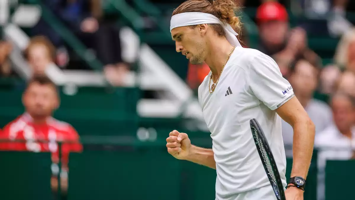 Alexander Zverev hat Deutschland gegen Kroatien in Führung gebracht. - Bild: Friso Gentsch/dpa