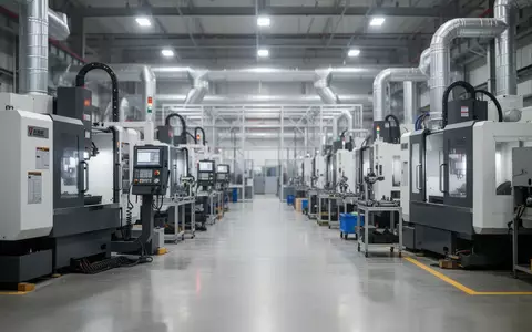 Eine moderne, hochmoderne Industriefertigungshalle mit automatisierten Maschinen und Anlagen in China. - Foto: über boerse-global.de