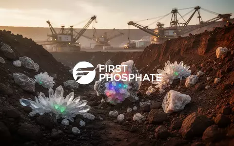Abstrakte Darstellung einer industriellen Rohstoffmine bei Sonnenuntergang als Symbol für den Phosphatsektor. - Foto: über boerse-global.de