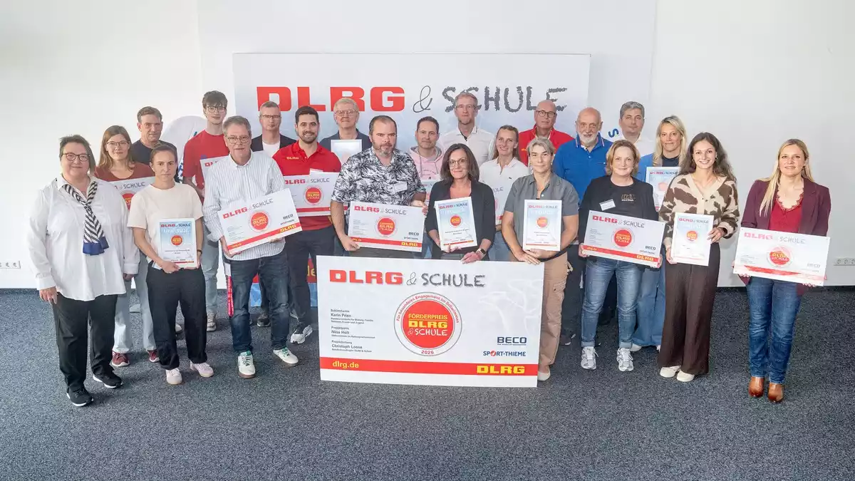 Schulen machen Kinder wasserfest: DLRG vergibt bundesweiten Förderpreis - Bild: presseportal.de