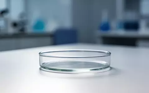 Eine sterile Laborumgebung mit einem leeren Petrischälchen als Symbol für medizinische Forschung. - Foto: über boerse-global.de