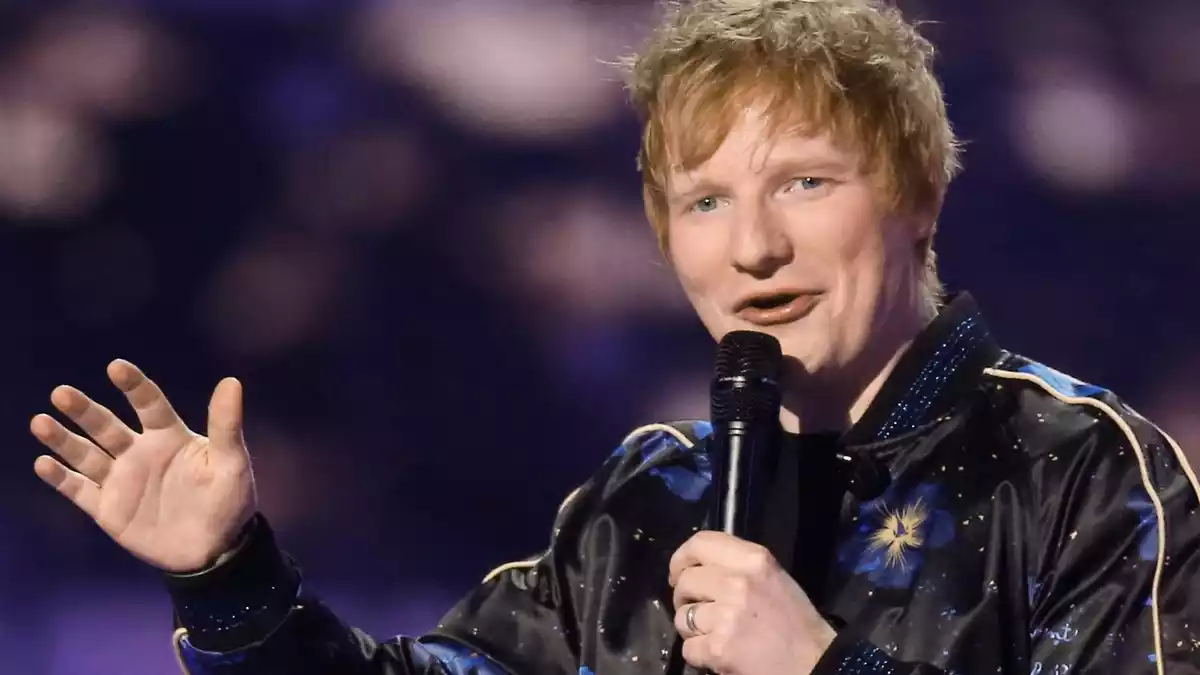 Zum ersten Mal nach der Kontroverse um Macklemore ist Popstar Sheeran wieder aufgetreten. (Archivbild) - Bild: Joel C Ryan/AP/dpa