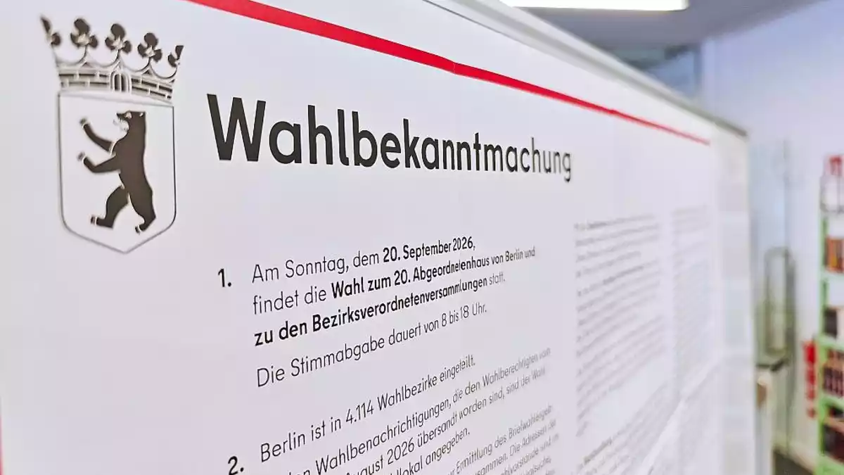 Berliner Landeswahlleiter meldet etwas höhere Wahlbeteiligung