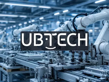 Moderne automatisierte Produktionsanlage mit Roboterarmen in einer hellen, hochtechnologischen Fabrikhalle. - Foto: über boerse-global.de