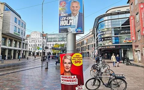 Wahlplakate für die Landtagswahl 2026 am 20.09.2026 - Foto: via dts Nachrichtenagentur