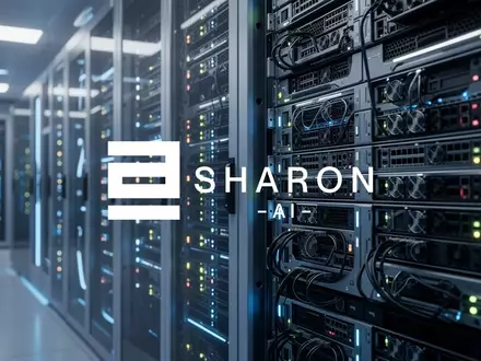 Abstraktes Rechenzentrum mit leuchtenden Server-Racks in einem modernen, technologisch fortschrittlichen Umfeld. - Foto: über boerse-global.de