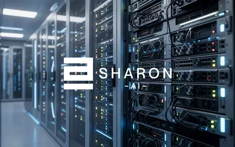 Abstraktes Rechenzentrum mit leuchtenden Server-Racks in einem modernen, technologisch fortschrittlichen Umfeld. - Foto: über boerse-global.de