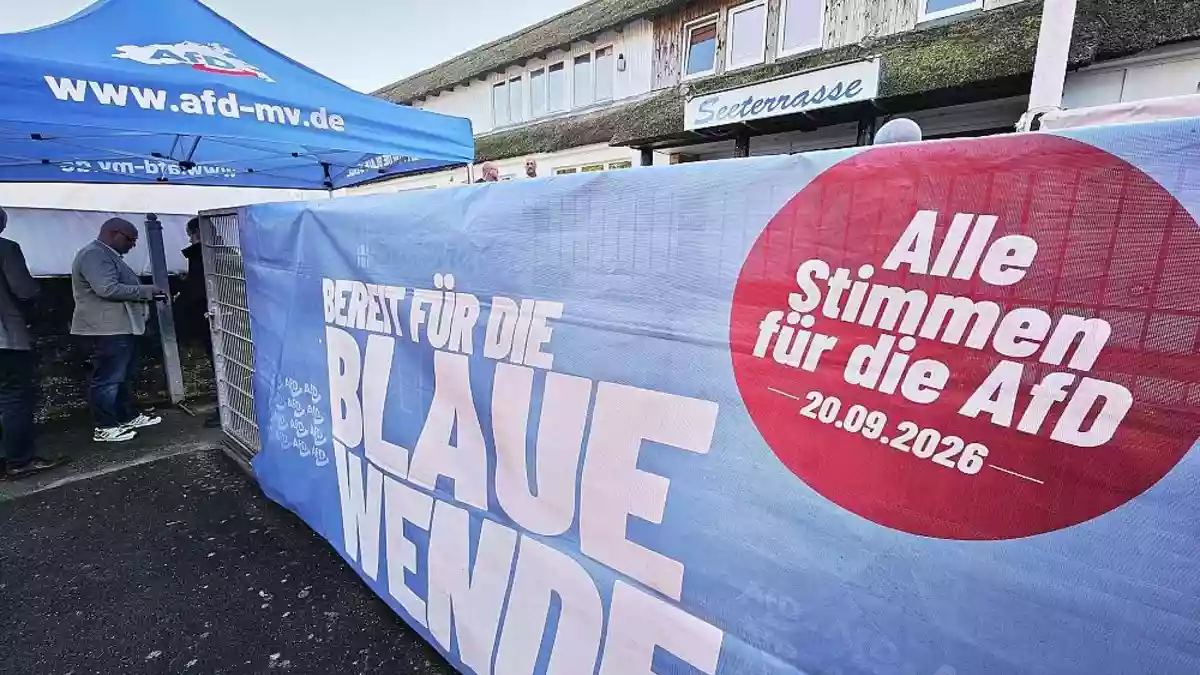 AfD-Wahlparty in Schwerin am 20.09.2026 - Bild: via dts Nachrichtenagentur