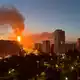Moskau und die Region erlebten am letzten Wahltag am Sonntag laut Behörden die schwersten ukrainischen Drohnenangriffe seit Beginn des Angriffskriegs gegen die Ukraine. - Bild: Uncredited/UGC/AP/dpa