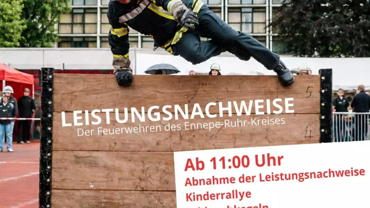FW-EN: Leistungsnachweis 2026: Feuerwehren des Ennepe-Ruhr-Kreises zeigen ihr Können - Bild: presseportal.de
