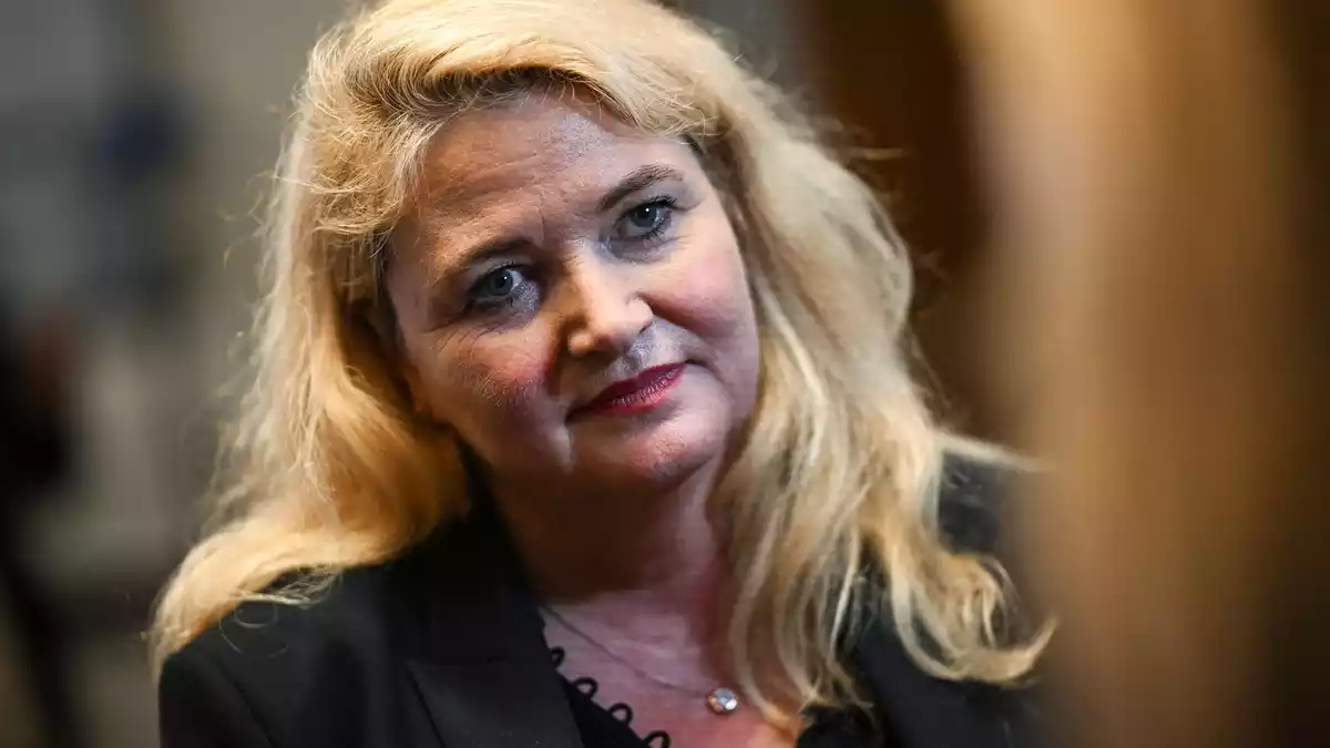 Kristin Brinker sieht sich in der Oppositionsrolle.  - Bild: Britta Pedersen/dpa