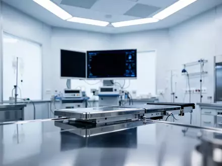 Ein steriler und modern ausgestatteter klinischer Elektrophysiologie-Raum mit medizinischen Geräten in einer Klinik. - Foto: über boerse-global.de