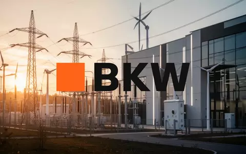 Moderne Energieinfrastruktur bei goldenem Licht als Symbol für den neuen Markenauftritt im Energiesektor - Foto: über boerse-global.de
