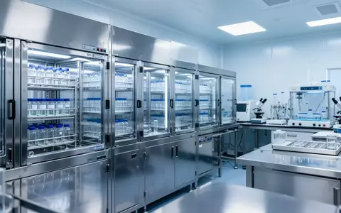 Ein steriles, modernes Labor für radiopharmazeutische Forschung mit Edelstahloberflächen und wissenschaftlichen Geräten. - Foto: über boerse-global.de