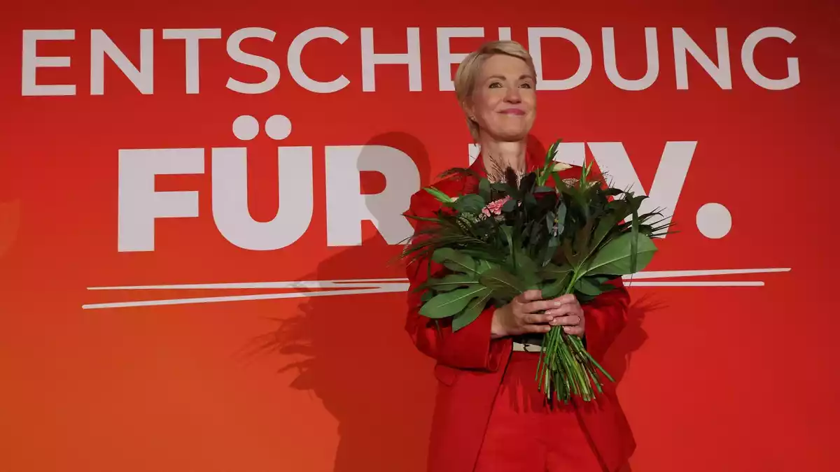 Wird die bisherige Ministerpräsidentin Schwesig auch die neue? - Bild: Bernd Wüstneck/dpa