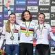 Franziska Koch (r) freut sich über Bronze. - Bild: Graham Hughes/The Canadian Press/AP/dpa