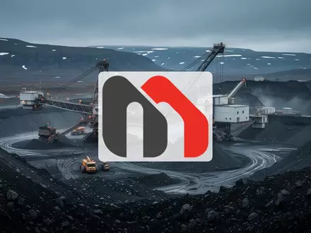 Industrielle Mineralienförderung in einer nordischen Landschaft bei dramatischem Licht. - Foto: über boerse-global.de