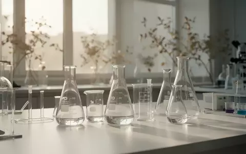 Laborumgebung mit wissenschaftlichem Glasgeschirr in natürlichem Licht - Foto: über boerse-global.de