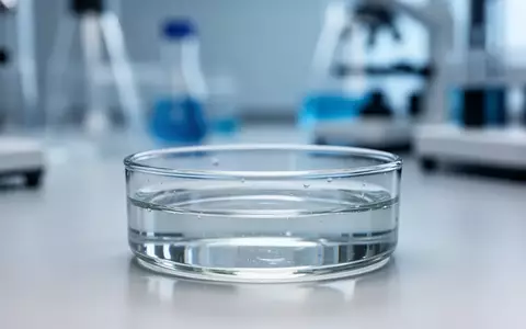 Ein sauberes Laborumfeld mit einer Petrischale und verschwommener Laborausrüstung im Hintergrund. - Foto: über boerse-global.de
