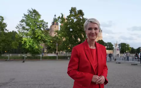 Schwesig will mit Linken und Grünen über eine Koalition reden.  - Foto: Marcus Brandt/dpa Pool/dpa