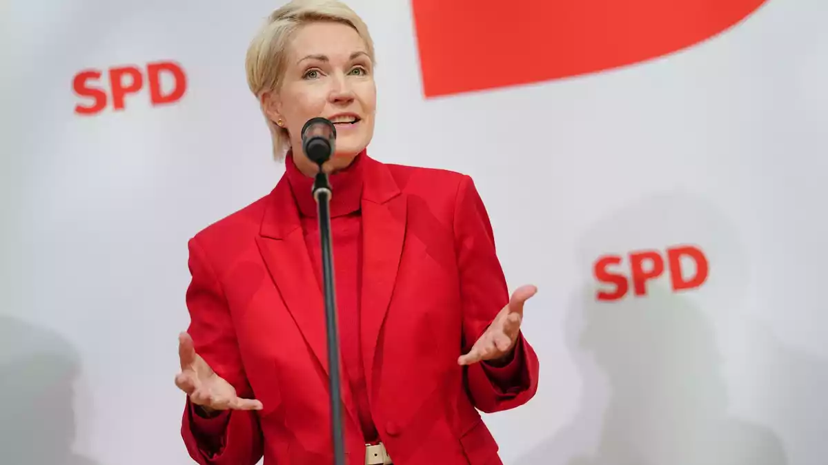 Schwesig will ihre Arbeit als Ministerpräsidentin in MV fortsetzen. - Bild: Kay Nietfeld/dpa
