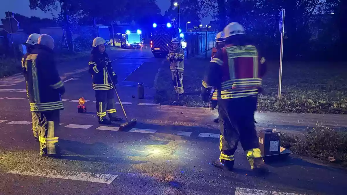 Feuerwehr Goch: Kanister sorgt für Feuerwehreinsatz - Bild: presseportal.de