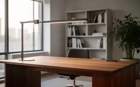 Ein minimalistischer, aufgeräumter Arbeitsplatz in einem modernen Büro bei natürlichem Licht. - Foto: über boerse-global.de