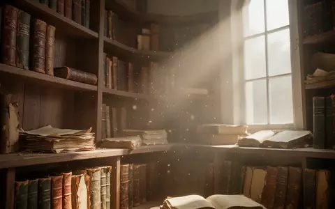 Ein sonnendurchfluteter Raum mit alten Bücherregalen und einer ruhigen, intellektuellen Atmosphäre. - Foto: über boerse-global.de