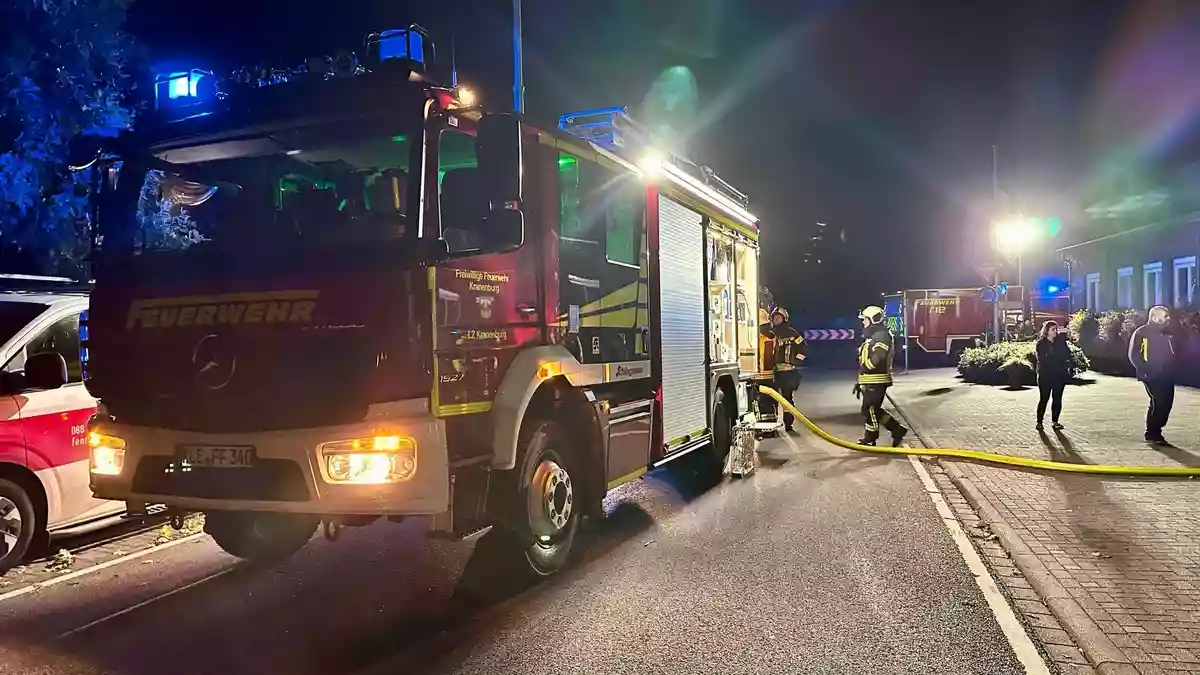 FW Kranenburg: Eine Person stirbt nach Rauchentwicklung in Wohnhaus - Bild: presseportal.de