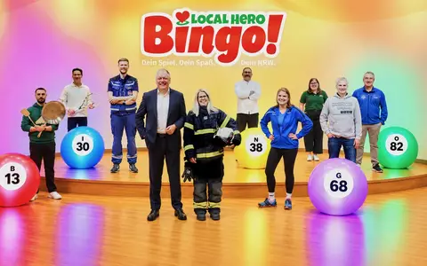 Local Hero Bingo!: Verkauf heute gestartet / Neue Lotterie verbindet Spielspaß mit gesellschaftlichem Engagement - Foto: presseportal.de