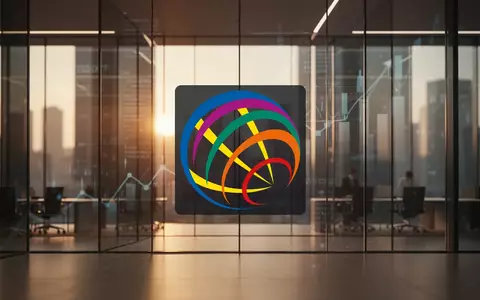 Abstraktes, professionelles Bild eines modernen Bürogebäudes in warmem Licht, das wirtschaftliche Stabilität symbolisiert. - Foto: über boerse-global.de