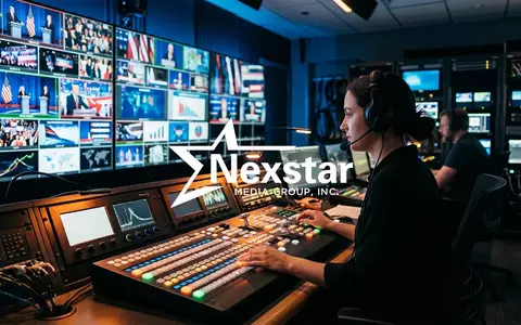 Moderne TV-Studiotechnik und Monitore als Symbol für die Werbebranche und politische Medienberichterstattung - Foto: über boerse-global.de