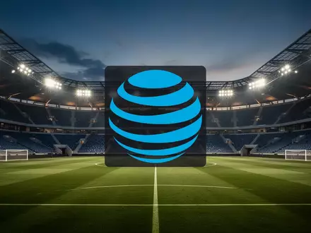 Ein leeres, professionelles Football-Stadion bei Flutlicht in der Abenddämmerung. - Foto: über boerse-global.de