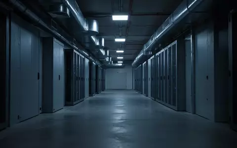Ein düsterer, minimalistischer Industrieflur mit inaktiven Lüftungsschächten und kühler Beleuchtung. - Foto: über boerse-global.de