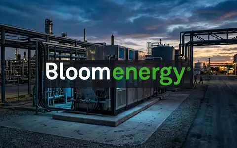 Moderne Wasserstoff-Brennstoffzellen-Technologie in einer industriellen Anlage bei Dämmerung. - Foto: über boerse-global.de