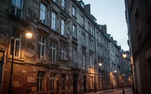 Historische Gebäudefassade in einer engen Wiener Innenstadtgasse bei Dämmerung. - Foto: über boerse-global.de